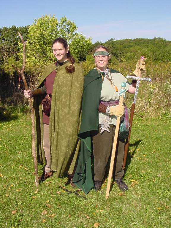 Sarah L and Sarah B: the Nandor Elves of Eryn Galen