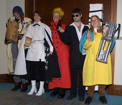 The Gung Ho Otaku as the cast of Trigun!